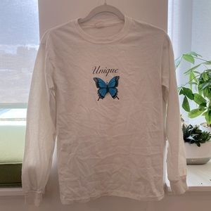 🦋 Unique 90’s style cotton long sleeve shirt 🦋